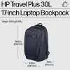 HP Travel Plus batoh na notebook 30 l, 17,3 palca (43,9 cm), rozšíriteľný na 35 l, vrecko s blokovaním RFID, 1,08 kg, grafitovo modrý