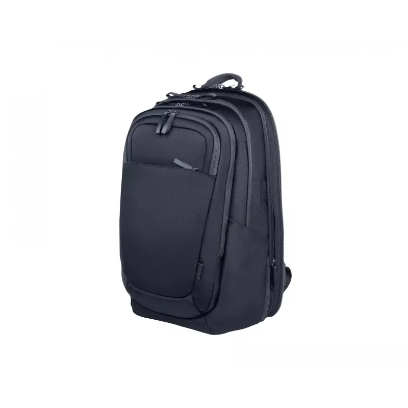 HP Travel Plus batoh na notebook 30 l, 17,3 palca (43,9 cm), rozšíriteľný na 35 l, vrecko s blokovaním RFID, 1,08 kg, grafitovo modrý