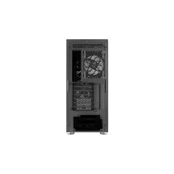 PC skriňa AEROCOOL Interstellar Midi-Tower čierna — ATX, podporuje až do 362 mm GPU, 163 mm CPU chladič, 3x120/360 mm predný radiátor