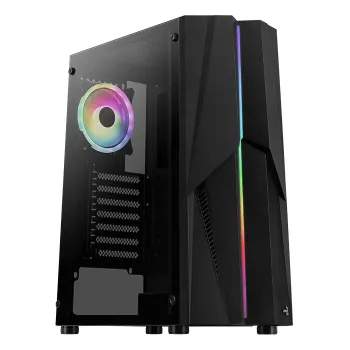Aerocool Mecha-G-BK-v2 Midi Tower čierna