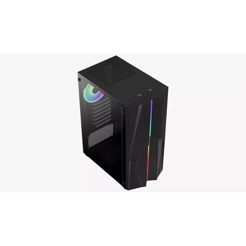 Aerocool Mecha-G-BK-v2 Midi Tower čierna