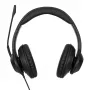 Targus AEH102GL headset káblový s hlavovým mostom hovory/hudba USB Type-A čierna