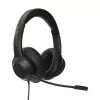 Targus AEH102GL headset káblový s hlavovým mostom hovory/hudba USB Type-A čierna