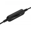 Targus AEH102GL headset káblový s hlavovým mostom hovory/hudba USB Type-A čierna