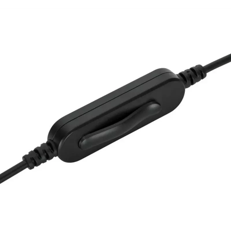 Targus AEH102GL headset káblový s hlavovým mostom hovory/hudba USB Type-A čierna