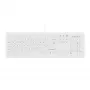 Contour Design Active Key Contour ClassicClean medicínska klávesnica IP68 Full-Size káblová biela DE C8100
