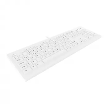 Contour Design Active Key Contour ClassicClean medicínska klávesnica IP68 Full-Size káblová biela DE C8100