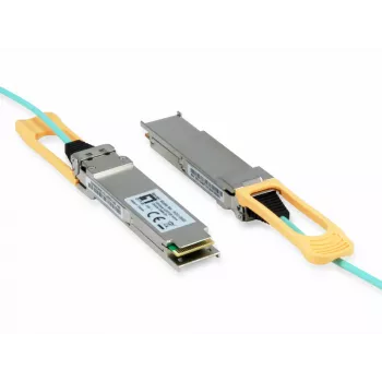 LevelOne AOC-0501 Sieťový transceiver modul Optické vlákno 103100 Mbit/s QSFP28 850 nm