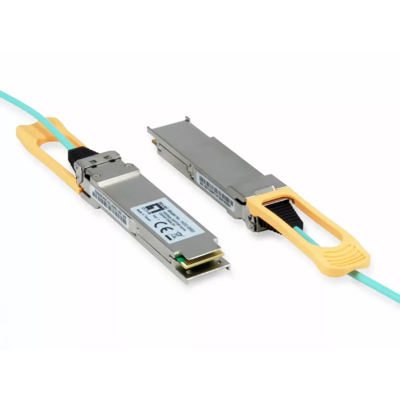 LevelOne AOC-0501 Sieťový transceiver modul Optické vlákno 103100 Mbit/s QSFP28 850 nm