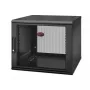 APC NetShelter WX AR109SH6, 9U, 19-palcový patch panel, nástenná montáž, predmontovaný, 600 mm hĺbka