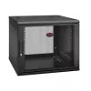 APC NetShelter WX AR109SH6, 9U, 19-palcový patch panel, nástenná montáž, predmontovaný, 600 mm hĺbka
