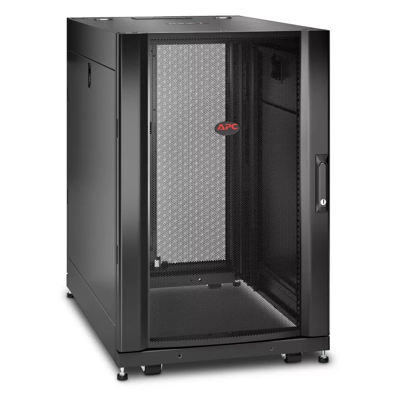 APC NetShelter SX AR3006 serverový rack, 18U, 19", 600 x 900 x 925 mm, s bočnými panelmi, čierny