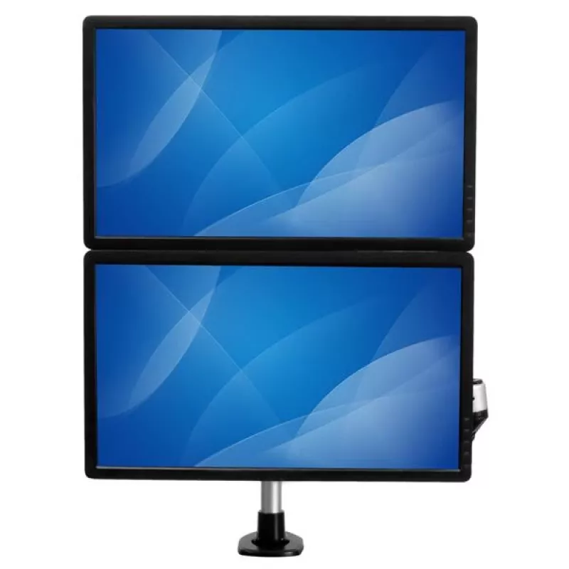 StarTech.com stolová montáž rameno na dva monitory – plne pohyblivé kĺbové – Premium
