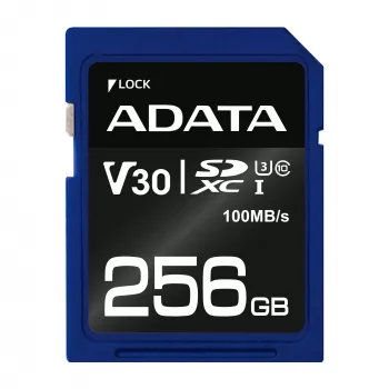 ADATA ASDX256GUI3V30S-R pamäťová karta 256 GB SDXC UHS-I Class 10