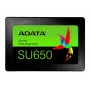 2,5 palcový SATA III SSD ADATA SU650 960 GB – 520 MB/s čítanie, 450 MB/s zápis, SLC cache