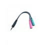 Microconnect AUDALS015 audio kábel 0,25 m 3,5 mm 2 x 3,5 mm čierny