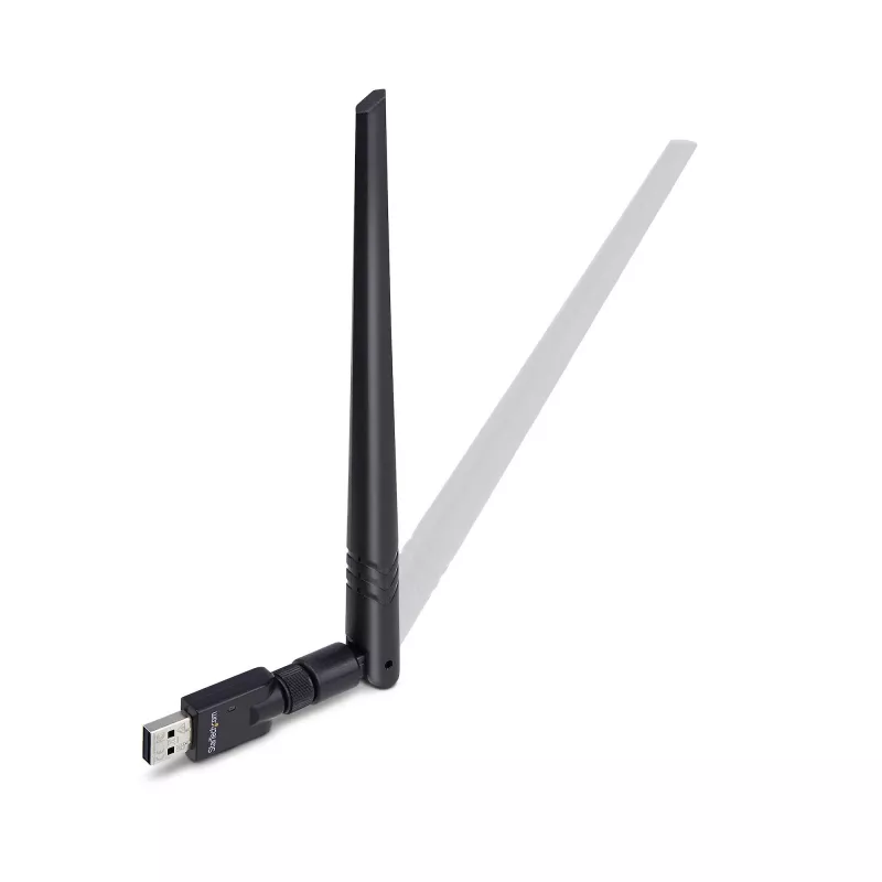 StarTech.com USB Bluetooth 5.3 Class 1 adaptér dongle pre PC/notebook, dlhý dosah pre klávesnicu, myš, audio streaming a PAN sieť, Windows/Linux