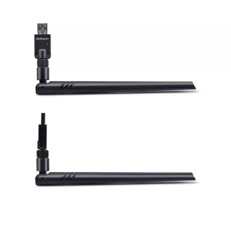 StarTech.com USB Bluetooth 5.3 Class 1 adaptér dongle pre PC/notebook, dlhý dosah pre klávesnicu, myš, audio streaming a PAN sieť, Windows/Linux