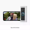 Amazon Ring Battery Video Doorbell Pro B0B2BNM4PV inteligentný video zvonček, Wi-Fi, HD+ video, nočné videnie, obojsmerný zvuk