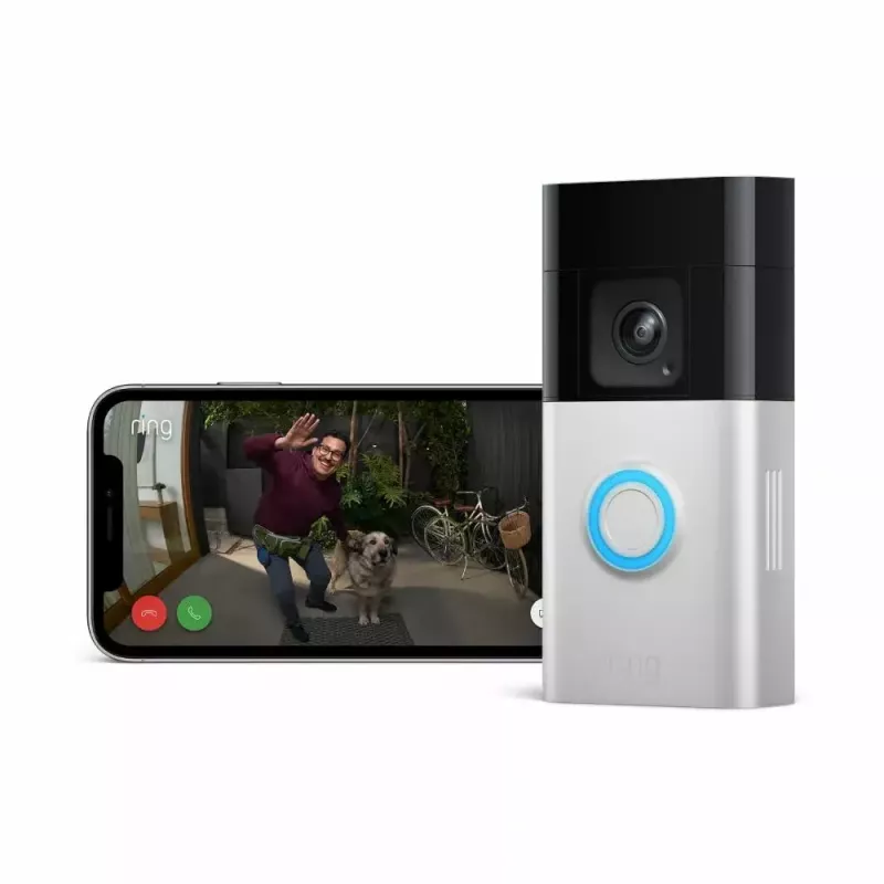 Amazon Ring Battery Video Doorbell Pro B0B2BNM4PV inteligentný video zvonček, Wi-Fi, HD+ video, nočné videnie, obojsmerný zvuk