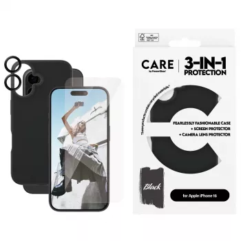 3-in-1 balenie puzdro PanzerGlass CARE by Fashion iPhone 16