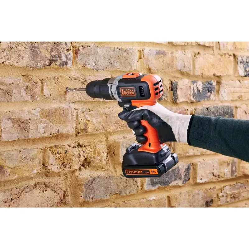 Vŕtačka Black & Decker BCD003C2K-QW 1 ks