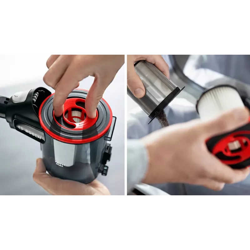 Bosch BCS712XXL tyčový vysávač/elektrická metla batéria suchý bez vrecka 0,3 L čierny 3 Ah