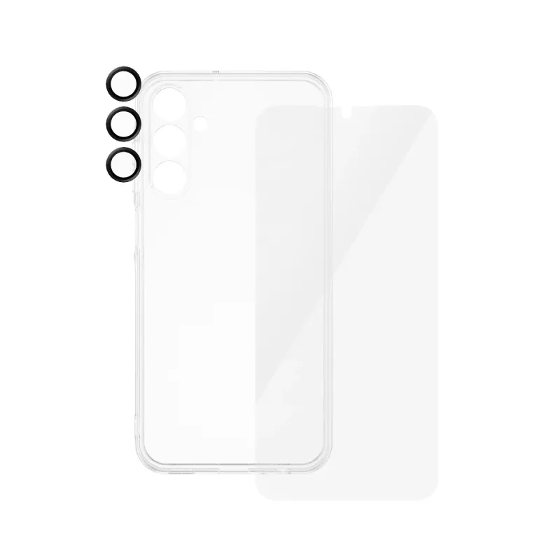 PanzerGlass SAFE. by ® 3-in-1 ochranné balenie Samsung Galaxy A15 | A15 5G