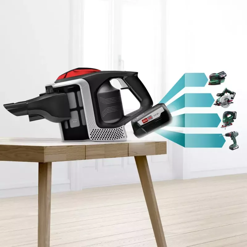 Bosch BSS81POW1 tyčový vysávač/elektrická metla batéria suchý čierny 5 Ah