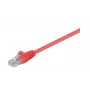 Microconnect B-UTP50025R sieťový kábel červený 0,25 m Cat5e U/UTP (UTP)