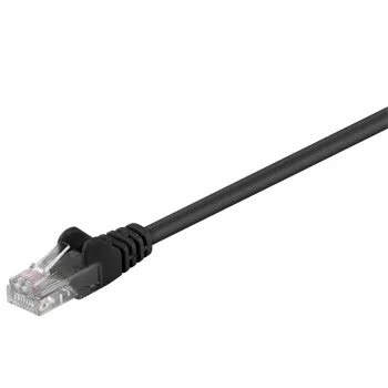 Microconnect B-UTP503S sieťový kábel čierny 3 m Cat5e U/UTP (UTP)