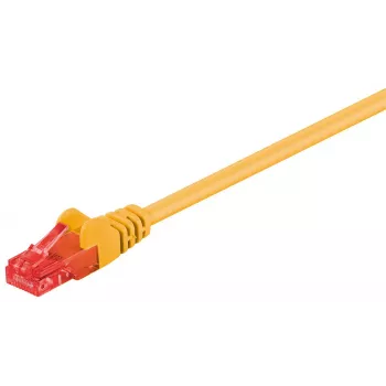 Microconnect B-UTP601Y sieťový kábel žltý 1 m Cat6 U/UTP (UTP)