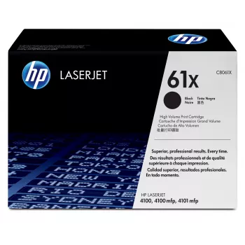 HP 61X High Yield čierna originálna tonerová kazeta LaserJet 1 ks