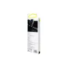 Audio kábel Baseus CABA01-01 0,5 m 3,5 mm USB Type-A čierny