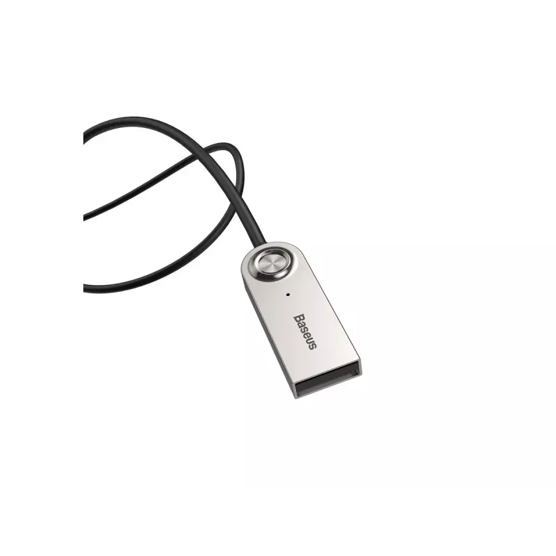 Audio kábel Baseus CABA01-01 0,5 m 3,5 mm USB Type-A čierny