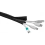 Microconnect CABLESOCK káblová hadica čierna