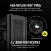 PC skriňa Corsair 7000D Airflow Full Tower čierna