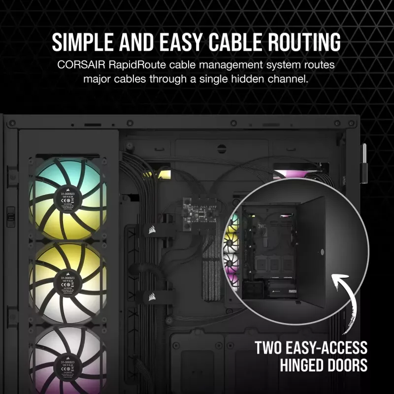 PC skriňa Corsair 7000D Airflow Full Tower čierna