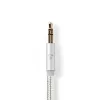 Nedis CCTB39940AL10 Lightning kábel 1m hliník 3,5-mm konektor