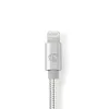Nedis CCTB39940AL10 Lightning kábel 1m hliník 3,5-mm konektor