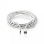 Nedis CCTB39940AL10 Lightning kábel 1m hliník 3,5-mm konektor