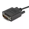 StarTech.com 1 m USB-C na DVI kábel – 1920 x 1200 – čierna
