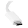 StarTech.com USB-C na DVI adaptér - biely, 3.2 Gen 2 (3.1 Gen 2), USB Type-C, DVI výstup, 1920 x 1200 pixelov
