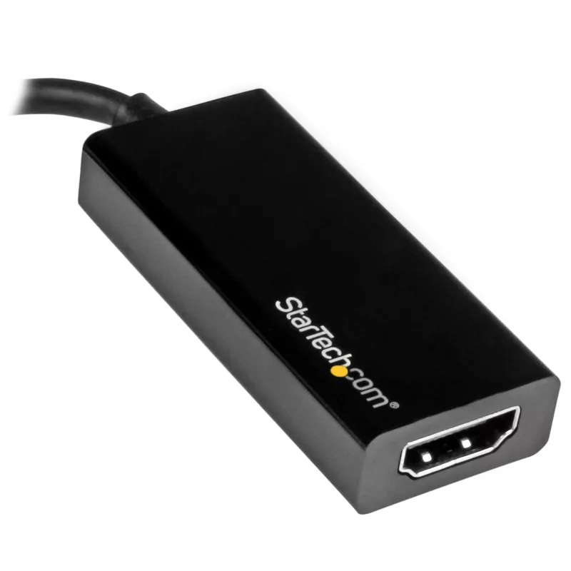 StarTech.com USB-C na HDMI adaptér s 4K 30Hz - čierny, 3.2 Gen 2 (3.1 Gen 2), USB Type-C, HDMI výstup, 3840 x 2160 pixelov