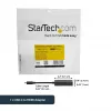 StarTech.com USB-C na HDMI adaptér s 4K 30Hz - čierny, 3.2 Gen 2 (3.1 Gen 2), USB Type-C, HDMI výstup, 3840 x 2160 pixelov