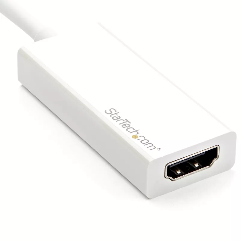 StarTech.com USB-C na HDMI adaptér - biely - 4K 60Hz, USB Type-C, HDMI výstup, 3840 x 2160 pixelov