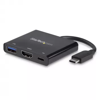 StarTech.com USB-C multiport adaptér s HDMI – USB 3.0 port – 60W PD – čierna