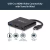 StarTech.com USB-C multiport adaptér s HDMI – USB 3.0 port – 60W PD – čierny