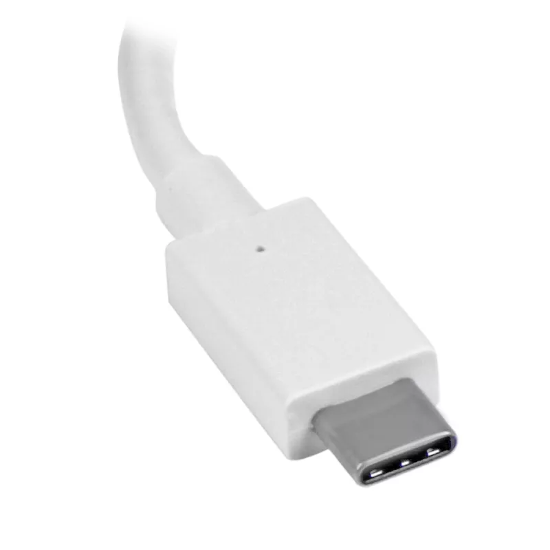 StarTech.com USB-C na HDMI adaptér s 4K 30Hz - biely, USB Type-C, HDMI výstup, 3840 x 2160 pixelov