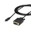 StarTech.com 1,8 m USB-C na VGA kábel – 1920 x 1200/1080p USB Type-C na VGA video aktívny adaptérový kábel – kompatibilný s Thunderbolt 3 – notebook na VGA monitor/projektor – DP Alt Mode HBR2